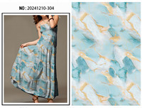 Vente en gros directe usine : Tissu voile en rayonne imprimé numérique à motifs floraux, collection 2026, pour robes de fille