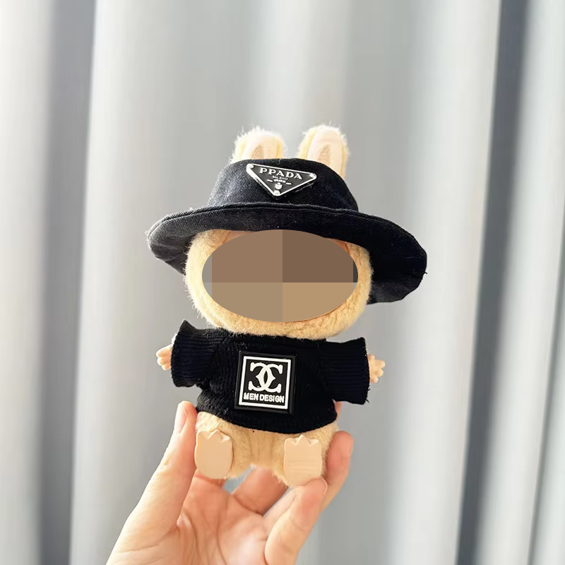Noir + chapeau noir ppd