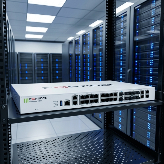 FortiGate 100F Series FG-100F SOC4 Powered Network Security Firewall 20 Gbps Throughput 18x GE RJ45 Ports SD-WAN Appliance