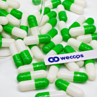 Capsules végétales vides Wecaps en hydroxypropylméthylcellulose de qualité pharmaceutique avec un taux de remplissage élevé et impression personnalisée