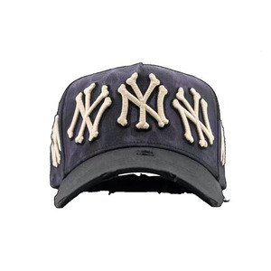 En stock: <span class=keywords><strong>Gorra</strong></span> de béisbol original de 5 paneles con visera curva y pedrería, modelo DeathRow LA <span class=keywords><strong>Dodgers</strong></span>, bordada con detalles brillantes, de gamuza, para deportes. - Product Image 3