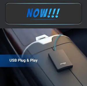 OTTOCAST-Портативный пользовательский беспроводной ключ Carplay, Android Ai Box, мини-бокс, U2-PLUS