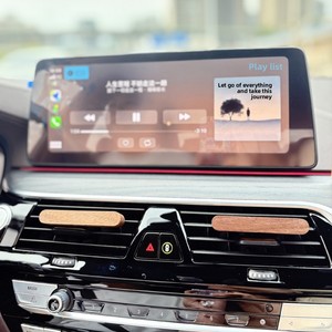 Diffuseur de parfum pour voiture en bois naturel de qualité supérieure, <span class=keywords><strong>clip</strong></span> de ventilation, huile essentielle, désodorisant, mini-parfum personnalisé pour voiture, cadeau, décoration automobile - Product Image 4