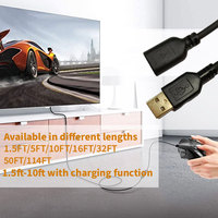 Hochwertiges reines Kupfer 480 Mbit/s Super Transfer-Datenkabel USB-Lade verlängerung kabel Anti-Interferenz-USB-Kabel für Iphone