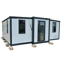Casas Prefabricadas Modulares Portátiles de Lujo, Económicas, Plegables, de 2 Dormitorios, Tipo Contenedor, Expandibles