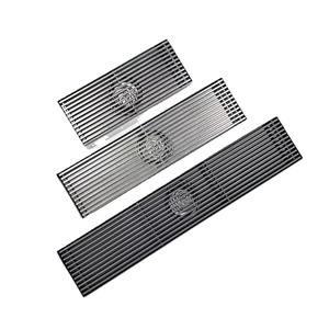 Rejilla de ducha lineal larga, desagüe de suelo rectangular de acero inoxidable, inodoro, cocina, baño, Venta caliente - Product Image 3