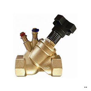 Équilibreur statique manuel de débit d'eau en laiton PICV fabriqué en Chine - Product Image 3