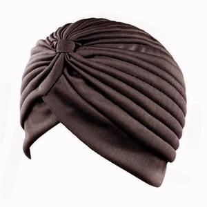 HZM-25417 ethnique mode Bandana casquettes de couchage pour femmes <span class=keywords><strong>pas</strong></span> <span class=keywords><strong>cher</strong></span> tête enveloppes Turbans Hijabs solide Polyester africain <span class=keywords><strong>Bonnet</strong></span> chapeaux - Product Image 6
