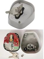 Nouveau produit Prix de gros Verrou à clé à vis en alliage d'aluminium pour moteur central Moteur tubulaire Moteur latéral Volets roulants