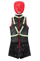 Costume de pompier pour Halloween, combinaison pour homme, tenue de pompier pour cosplay, vêtements de travail d'urgence pour adulte, jeu de rôle, performance sur scène