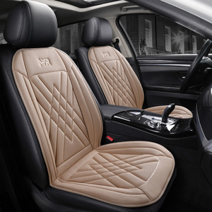 Nouveau coussin de siège de <span class=keywords><strong>voiture</strong></span> <span class=keywords><strong>en</strong></span> lin respirant toutes saisons, ensemble complet 5 places, ajustement universel pour sièges avant et arrière - Product Image 1