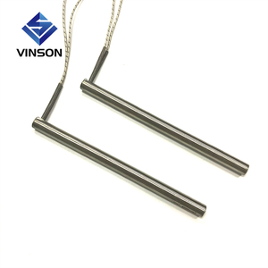 וינסון L צורת מחסנית מחמם 110V 220V 400W 500W מוט חימום אלמנט עם מתכת צמת עופרת חוט - Product Image 4