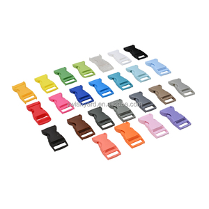 Nhà máy cung cấp đầy màu sắc 2cm nhựa khóa phát hành nhanh chóng khóa cho Polyester dây buộc phụ kiện Chứng Khoán sẵn sàng - Product Image 2