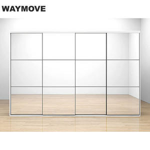 Waymove ตู้เสื้อผ้าบานเลื่อนแบบพกพาทันสมัยพับได้สำหรับบ้านหรืออพาร์ตเมนต์เฟอร์นิเจอร์ห้องนั่งเล่นการออกแบบ - Product Image 5