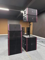 Système de sonorisation professionnel ST8 avec enceintes line array actives 2 voies de 12 pouces pour événements musicaux