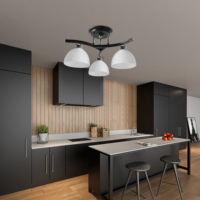 Lustre SkyCam de style traditionnel moderne E27 E26, lampe décorative, éclairage de plafond intérieur
