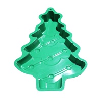 Moule en Silicone en forme d'arbre de Noël nouveau Design moules à bougie pâtisserie en résine pour outils de cuisson de gâteau