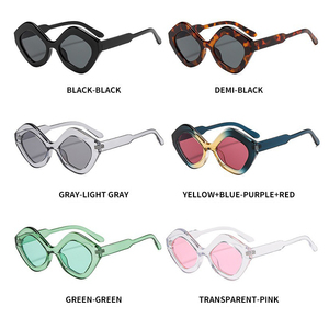 แว่นกันแดดทรงเต็มกรอบ UV400 ดีไซน์ใหม่ ทันสมัย สไตล์เรโทร เหมาะสำหรับขับรถ กิจกรรมกลางแจ้ง ถ่ายภาพแนวสตรีท แฟชั่นสุดชิค - Product Image 3