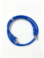 Câble de communication réseau Cat5e UTP 24AWG RJ45 de 1 mètre, directement de l'usine, pour panneau de brassage, commutateur et rack de serveur