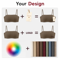 Camisola de encaje francés premium para mujer con copas acolchadas, sin costuras, de una pieza, estilo largo, bralette romántico de moda para usar en capas