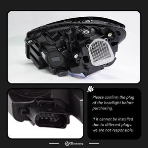 AKD Car Model Parts Goods For Benz <span class=keywords><strong>CLA</strong></span> W117 2014-2020 CLA180 CLA220 CLA200 CLA260 lampe frontale LED phare LED double projecteur - Product Image 4