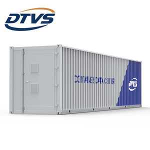 Centre de données modulaire préfabriqué en conteneur 20ft 40ft, solution informatique tout-en-un personnalisée avec UPS et refroidissement intégrés - Product Image 3