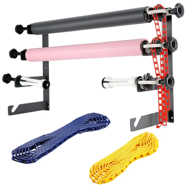 Photography 4 Roller Backdrop Ceiling Wall Mount Stand Manual Background Support System for Photography Studio Video Shooting
