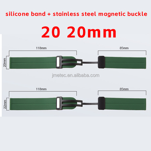Cinturino per Smartwatch in Silicone Morbido Multicolore con Fibbia Magnetica da 22mm 20mm per <span class=keywords><strong>Samsung</strong></span> <span class=keywords><strong>Watch</strong></span> 6 <span class=keywords><strong>Pro</strong></span> <span class=keywords><strong>5</strong></span> - Product Image 6