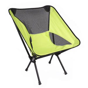 Groothandel Camping Maan Stoel Wit Oxford Doek Zwart Mesh Ademend Opvouwbare Strandstoelen - Product Image 4