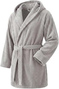 เสื้อคลุมอาบน้ำโรงแรมห้าดาว โรแมนติก ผ้าฝ้าย 100% หนานุ่ม ตัดเย็บแบบซาติน คอปกเชือกผูก สีชมพู ODM ความยาวระดับเข่า แห้งเร็ว คุณภาพสูง - Product Image 6