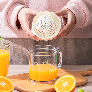Extractor de jugo manual de plástico para cítricos, exprimidor de naranjas y limones para uso doméstico XLX-L050 - Product Image 2