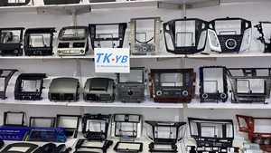 Nouveau style – Cadre d'autoradio Android universel 9/10 pouces avec écran tactile, CANBUS et câblage pour navigation et <span class=keywords><strong>lecteur</strong></span> DVD - Product Image 5