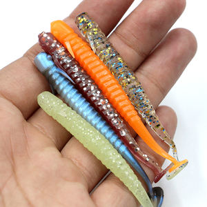 Selco-señuelo de agua dulce para pesca, cebo de plástico suave de primera calidad, <span class=keywords><strong>zman</strong></span> que brilla en la oscuridad - Product Image 4