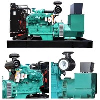 Groupe électrogène diesel mobile 30kVA-100kVA de type silencieux/à châssis ouvert, démarrage automatique, contrôleur ATS, prix usine fiable