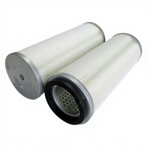 Nouvelle Fourniture Directe d'Usine Filtre à Sac Plissé en Acier Inoxydable de Haute Qualité pour Peinture en Poudre – Cartouche Filtrante à Air - Product Image 1