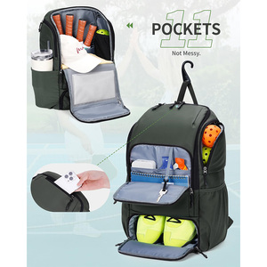 <span class=keywords><strong>Sac</strong></span> à dos de sport de pickleball de grande taille 30L pour hommes, <span class=keywords><strong>sac</strong></span> à raquettes imperméable de haute qualité avec compartiment pour chaussures - Product Image 3