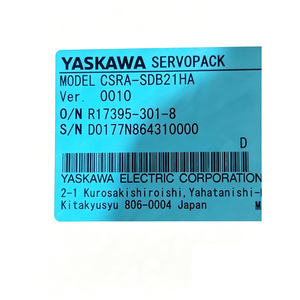 Unidad de Eje Externo CSRA-SDB21HA para Controlador de Robot YRC1000, Alto Rendimiento, Original, en Stock, Envío Rápido - Product Image 1