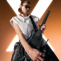 Penjualan Panas Gitar Elektrik Donner Hush X Pro Fingerboard Ebony 6-String Produk dengan Permintaan Tinggi