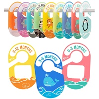Diviseur de placard pour pépinière, Design personnalisé, pour vêtements de bébé, organisateur pour petite fille