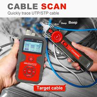 Probador de Cables de Red NOYAFA NF-858C de Alta Precisión, Multifuncional, VFL, RJ11, RJ45, BNC, POE, Prueba de Voltaje, Localizador de Cables