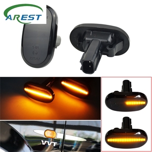 12V <span class=keywords><strong>clignotant</strong></span> voiture feux de position latéraux LED clignotants indicateur dynamique accessoires pour Chevrolet Cruze Suzuki Jimny Mazda - Product Image 3