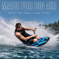 Kneeboard de wakeboard adapté aux débutants, stable et facile à contrôler, pour la navigation en famille sur le lac ou la mer.