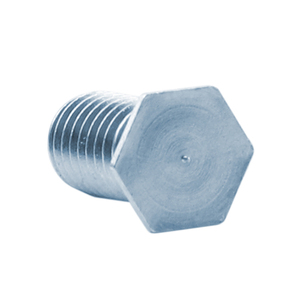 10 pièces/sac Vis à sertir auto-crevassantes à tête hexagonale plate en acier au carbone zingué bleu-blanc M3 M5 M6 pour rivetage de plaques - Product Image 4