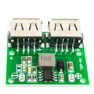 โมดูลแปลงไฟแบบ DC-DC 9V 12V 24V เป็น 5V พร้อมพอร์ต USB คู่ 2 ช่อง รองรับกระแสไฟ 3A - Product Image 2