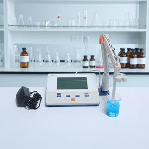 <span class=keywords><strong>pH</strong></span>-mètre de laboratoire PH200E avec thermomètre et solution standard <span class=keywords><strong>pH</strong></span> NIST, idéal pour les laboratoires de <span class=keywords><strong>chimie</strong></span> générale et de biologie - Product Image 2