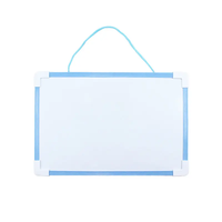 Tableau blanc effaçable Tableau d'écriture mobile de bureau portable Notes pédagogiques magnétiques pour enfants Tableau noir Mini babillard