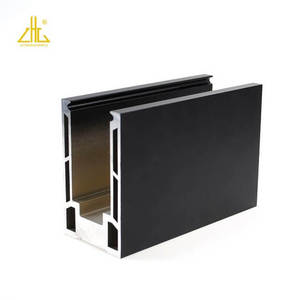 ZHONGLIAN Perfil de la Puerta del <span class=keywords><strong>Garaje</strong></span> de Aluminio Negro del Dióxido del ánodo en <span class=keywords><strong>el</strong></span> Noroeste - Product Image 1