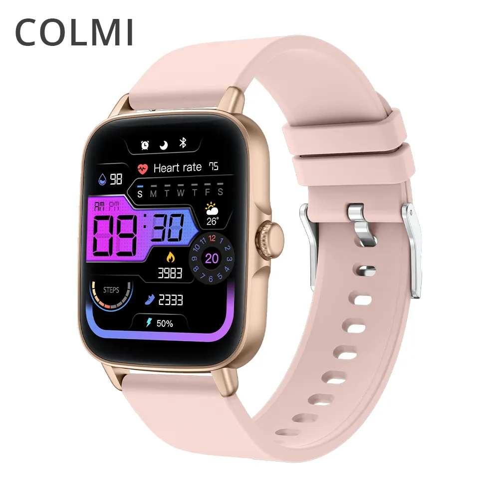 Reloj inteligente con Chip Dona, Smartwatch deportivo resistente al agua Ip67, Wb I32, gran Hd3, 44M, P28, Ecg, Ios, Oem Pro 2022, llamadas 2021 Plus, color rosa, 1000