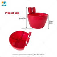 ZZ LMB26 Abreuvoir et mangeoire en plastique pour poulets, oiseaux, pigeons et lapins