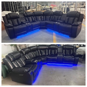 Chaise inclinable <span class=keywords><strong>d</strong></span>'<span class=keywords><strong>angle</strong></span> sectionnelle meubles de salon <span class=keywords><strong>canapé</strong></span> de salon inclinable <span class=keywords><strong>canapé</strong></span> modulaire rembourré électrique moderne 7022 - Product Image 5